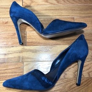 Banana Republic Blue Pumps D’orsay Heels Sz 9